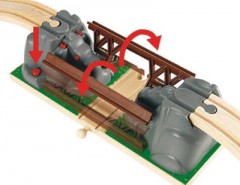 BRIO Einsturzbrucke рухнуть мост