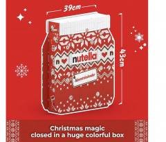 Nutella Adventskalender 2024 Адвент-календарь Нутелла, 24 сладких сюрприза, 528 грамм, 39см х 43см