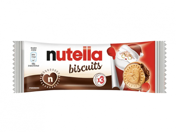 Nutella Adventskalender 2024 Адвент-календарь Нутелла, 24 сладких сюрприза, 528 грамм, 39см х 43см