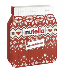 Nutella Adventskalender 2024 Адвент-календарь Нутелла, 24 сладких сюрприза, 528 грамм, 39см х 43см
