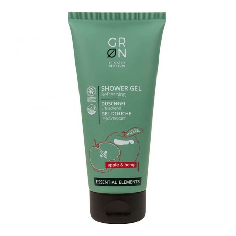 GRN Shades of Nature Essential Shower Gel Apple & Hemp 200ml Гель для душа Essential яблоко и конопля 200мл
