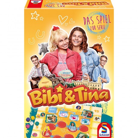 Schmidt Spiele Bibi Tina Das Spiel zur Serie klein Биби Тина Игра для маленького сериала