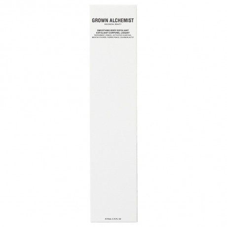 Grown Alchemist Smoothing Body Exfoliant: Peppermint, Pumice, Activated Charcoal  Разглаживающий эксфолиант для тела: мята перечная, пемза, активированный уголь