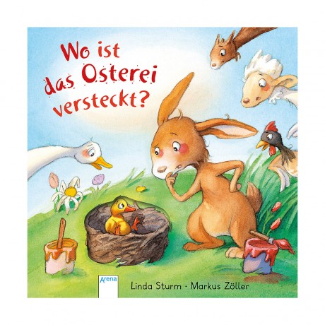 Arena Verlag Wo ist das Osterei versteckt? Где спрятано пасхальное яйцо?