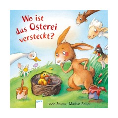 Arena Verlag Wo ist das Osterei versteckt? Где спрятано пасхальное яйцо?