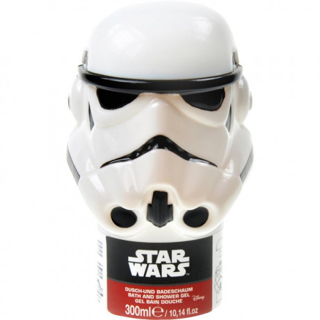 Star Wars (Стар Варс) Korperpflege Duschgel Storm Trooper, Geschenkset Подарочный набор: Duschgel 300 мл + Badeschwamm 1 шт. + Badefizzer / 1 шт.