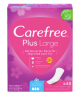 Carefree Slipeinlage Plus Large mit Frischeduf, Прокладки ежедневные Large Plus Fresh с ароматом свежести, 48 шт, 24 упаковки (1152 шт)