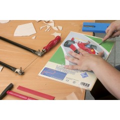 Pebaro Laubsagevorlage Skateboard Шаблон листвы Скейтборд