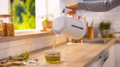BOSCH BOSCH Wasserkocher MyMoment TWK3M121, 1,7 l, 2400 W, Abschaltautomatik, Tassenanzeige, beidseitige Wasserstandsanzeige  Чайник BOSCH MyMoment TWK3M121, 1,7 л, 2400 Вт, автоматическое отключение, дисплей чашки, индикатор уровня воды с обеих сторон