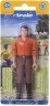 Bruder BRUDER 60007 bworld Mann helle Haut braune Hose BRUDER 60007 bworld мужские светло-коричневые штаны