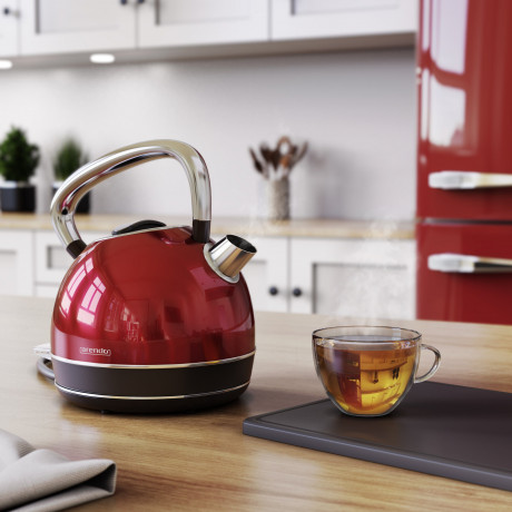 Arendo Arendo Wasserkocher, 1,7 l, 2200 W, Edelstahl Retro Style Vintage, LED Temperaturanzeige, kupfer  Чайник Arendo, 1,7 л, 2200 Вт, нержавеющая сталь, винтажный ретро-стиль, светодиодный дисплей температуры, медь