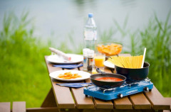 Campingaz Campingaz Gaskocher Campingaz Gaskocher Base Camp, mit Deckel  Газовая плита Campingaz Газовая плита Campingaz Base Camp, с крышкой