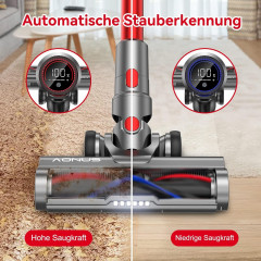 aonus aonus Akku-Hand-und Stielstaubsauger, Beutellos, 500W 33KPa Staubsauger Kabellos Starke Saugsleistung 60Min, 2500mAh  Беспроводной ручной пылесос aonus, без мешка, пылесос мощностью 500 Вт, 33 кПа, беспроводной, сильная мощность всасывания 60 минут,