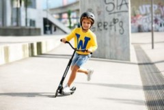 micro Scooter sprite deluxe schwarz Скутер спрайт делюкс черный