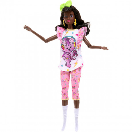Barbie Rewind Slumber Party mehrfarbig HJX19 Кукла Барби Пляжная вечеринка в стиле ретро
