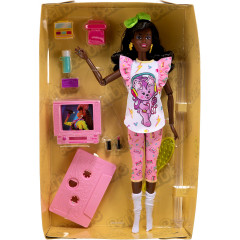 Barbie Rewind Slumber Party mehrfarbig HJX19 Кукла Барби Пляжная вечеринка в стиле ретро