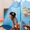 relaxdays Spielzelt Pirat in Blau Играть в пиратскую палатку в синем