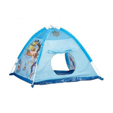 relaxdays Spielzelt Pirat in Blau Играть в пиратскую палатку в синем