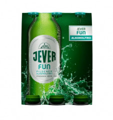 Пиво безалкогольное Jever Fun, 1 уп., 6х0,33л, Германия
