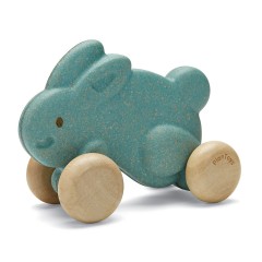 PLANTOYS Active Play Hase auf Radern blau Schiebespielzeug Кролик на колесах Active Play