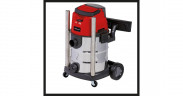 Einhell Einhell Akku-Nass-/Trockensauger TE-VC 36/25 Li S-Solo (2x 18Volt) rot/edelstahl, ohne Akku und Ladegerat  rot/edelstahl Беспроводной пылесос Einhell для влажной/сухой уборки TE-VC 36/25 Li S-Solo (2x 18 Вольт) красный/нержавеющая сталь, без аккум
