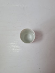 Ваза винтажная Rosenthal / Studio-Linie Ambrogio Pozzi, Otto Herbert Hajek с геометрическим рисунком в синих тонах, 5 x 8см, Германия, 1970-80гг.