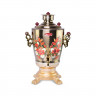 Olymp Handels GmbH Olymp Handels GmbH Wasserkocher Russischer Samowar Imperia 3,2L elektr. Teemaschine Gold  Olymp Handels GmbH Чайник Русский Самовар Империя 3,2л электрический. Золотой чайник