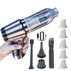 DOPWii DOPWii Akku-Handstaubsauger Akku-Staubsauger, abnehmbar, 120 W, ergonomischer Griff (silbergrau)  Беспроводной ручной пылесос DOPWii Беспроводной пылесос со съемной эргономичной ручкой мощностью 120 Вт (серебристо-серый)