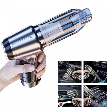 DOPWii DOPWii Akku-Handstaubsauger Akku-Staubsauger, abnehmbar, 120 W, ergonomischer Griff (silbergrau)  Беспроводной ручной пылесос DOPWii Беспроводной пылесос со съемной эргономичной ручкой мощностью 120 Вт (серебристо-серый)