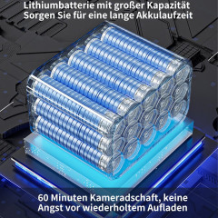 DOPWii DOPWii Akku-Handstaubsauger Akku-Staubsauger, abnehmbar, 120 W, ergonomischer Griff (silbergrau)  Беспроводной ручной пылесос DOPWii Беспроводной пылесос со съемной эргономичной ручкой мощностью 120 Вт (серебристо-серый)