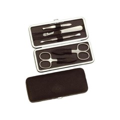 Hans Kniebes Manicure-Etui, Amalfi-Vollrindleder, 146 x 62 mm  Маникюрный футляр, натуральная кожа Amalfi, 146 x 62 мм.