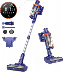 Buture Buture Akku-Hand-und Stielstaubsauger, Akku Staubsauger,33000Pa Ultraleiser Staubsauger Kabellos mit Touch Screen,Bis zu 50 Min.Laufzeit,1.5L  Беспроводной ручной и стержневой пылесос Buture, беспроводной пылесос, сверхтихий пылесос 33000 Па, беспр