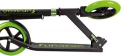 Fun4U Roller Funscoo 200, schwarz\/grun, 12x54 cm Самокат Funscoo 200, черный/зеленый, 12x54 см