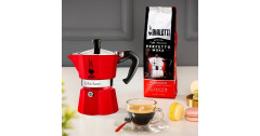 Bialetti Bialetti Moka Express, Espressomaschine rot, 3 Tassen  rot Bialetti Moka Express, кофемашина для эспрессо, красная, 3 чашки