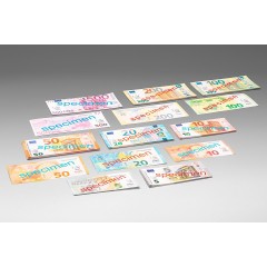 Wissner aktiv lernen Spielgeld Scheine\nkleiner Satz (40 Scheine) Банкноты на игровые деньги\nsмаленький набор (40 банкнот)