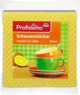 Profissimo Schwammtücher Тряпочки для посуды, 5 шт
