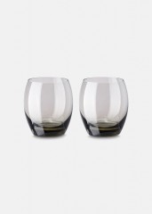 Rosenthal Versace Medusa Lumiere Haze Whiskybecher 2st, Розенталь Версаче Медуза Люмьер Набор из 2 бокалов для виски, дымчато-серый, 2х380 мл
