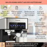Klarstein Klarstein Espressomaschine Arabica Comfort, 1.8l Kaffeekanne, Gemahlener Kaffee und Pads: 2-in-1- Nutzung zum flexiblen Gebrauch  Эспрессо-машина Klarstein Arabica Comfort, кофейник емкостью 1,8 л, молотый кофе и подушечки: универсальное примене