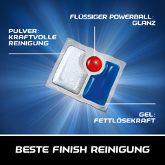 Finish Quantum Ultimate (Германия) Капсулы для мытья посуды, для посудомоечных машин, 24 шт