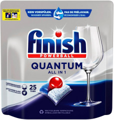 Finish Quantum Ultimate (Германия) Капсулы для мытья посуды, для посудомоечных машин, 24 шт