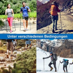 COSTWAY® Wanderstock Alu Nordic Walking Stocke Трекинговые палки алюминиевые Палки для скандинавской ходьбы