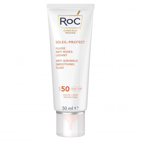 RoC Soleil-Protect Anti-Wrinkle Smoothing Fluid SPF 50  Soleil Protect Разглаживающий флюид против морщин SPF 50