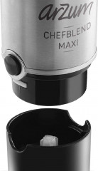 Arzum Arzum Stabmixer Chefblend Stabmixer Set, Das Gerat hat ein elegantes Inox-Design, das in jeder Kuche gut aussieht  Ручной блендер Arzum Набор ручных блендеров Chefblend, устройство имеет элегантный дизайн из нержавеющей стали, который хорошо смотрит