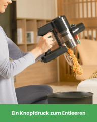 Vactidy Vactidy Akku-Hand-und Stielstaubsauger Ideal fur Hartboden, Teppiche, Tierhaare, 24999,00 W, beutellos, mit LED Licht Leichter Akku Sauger Staubsauger Tierhaare fur Hartboden  Беспроводной ручной пылесос Vactidy, идеально подходящий для уборки тве