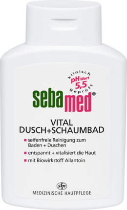 sebamed Vital Dusch Универсальное средство 2 в 1 Пенна и Гель для Душа	, 400 мл