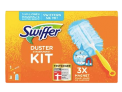 Swiffer STAUBmagnet Starterset (1+3) Свиффер Магнитная щетка для удаления пыли Стартовый комплект: 1 магнитная щетка  + 3 сменные салфетки-насадки