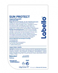 Labello Sun Protect Lippenpflegestift LSF 30  Карандаш бальзам для ухода за губами Sun Protect с SPF30, 4,8 г