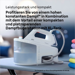 Braun Braun Dampfbugelstation IS 3132 WH CareStyle 3, 2000,00 ml Wassertank, FreeGlide 3D EloxalPlus Bugelsohle  Паровая гладильная станция Braun IS 3132 WH CareStyle 3, резервуар для воды 2000,00 мл, утюгная подошва FreeGlide 3D EloxalPlus