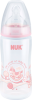 Nuk + PP-Бутылка	 Rose Розовая Силиконовая Бутылдочка Кормления, 300ml, 1 шт