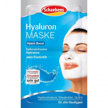 Schaebens Hyaluron  Maske 10er Beutel  Гиалуроновая маска 10 пакетиков